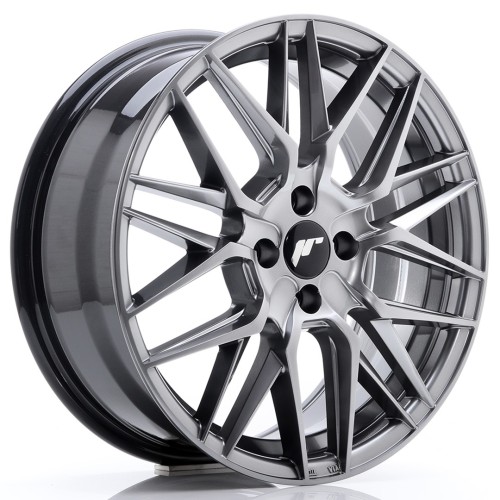 Cerchio in lega JR Wheels JR28 17x7 ET40 4x100 Hyper Black