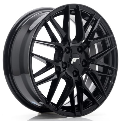 Cerchio in lega JR Wheels JR28 17x7 ET40 5x114,3 Glossy Black