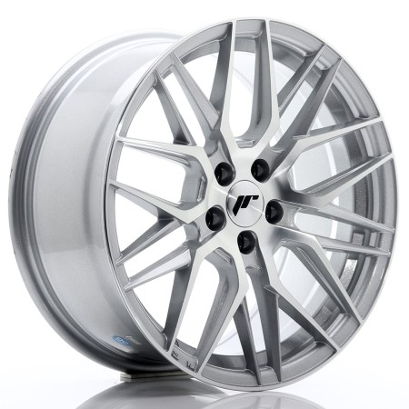 Cerchio in lega JR Wheels JR28 17x8 ET35 5x100 Silver Machined Face