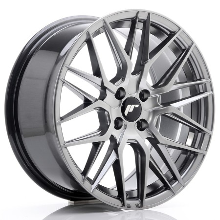 Cerchio in lega JR Wheels JR28 17x8 ET40 4x108 Hyper Black