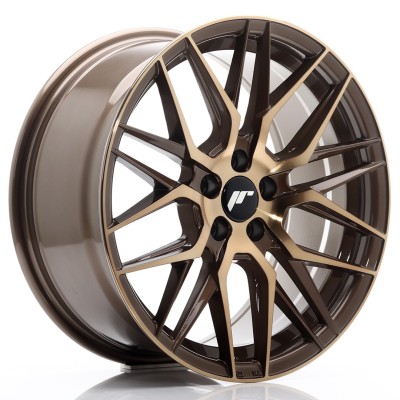 Cerchio in lega JR Wheels JR28 17x8 ET40 5x112 Platinum Bronze