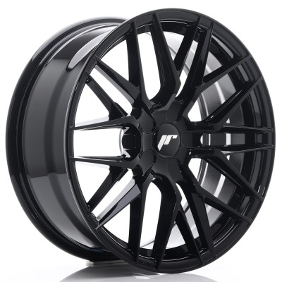 Cerchio in lega JR Wheels JR28 18x7,5 ET20-40 BLANK Gloss Black