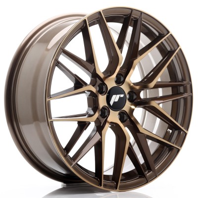 Cerchio in lega JR Wheels JR28 18x7,5 ET40 5x100 Platinum Bronze