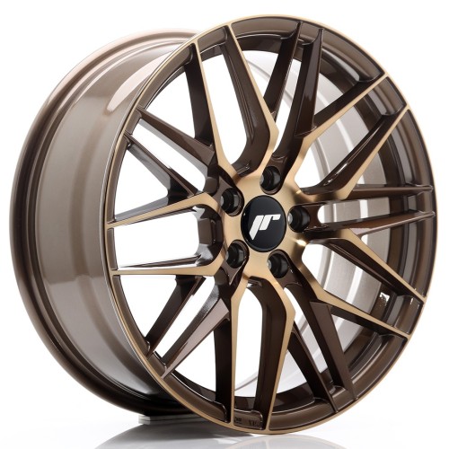 Cerchio in lega JR Wheels JR28 18x7,5 ET40 5x112 Platinum Bronze