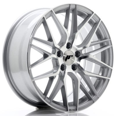 Cerchio in lega JR Wheels JR28 18x7,5 ET40 5x112 Silver Machined Face