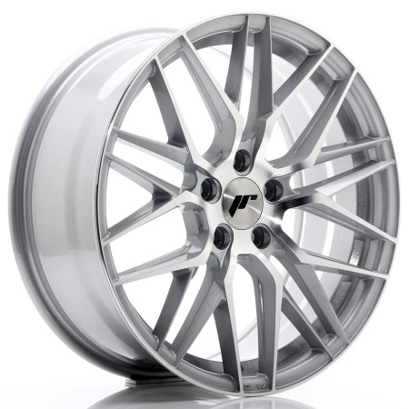Cerchio in lega JR Wheels JR28 18x7,5 ET40 5x112 Silver Machined Face