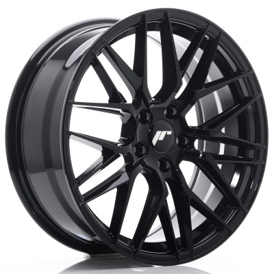 Cerchio in lega JR Wheels JR28 18x7,5 ET40 5x114,3 Glossy Black