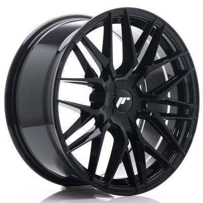 Cerchio in lega JR Wheels JR28 18x8,5 ET20-40 5H BLANK Gloss Black