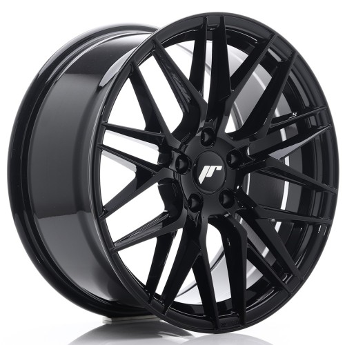 Cerchio in lega JR Wheels JR28 18x8,5 ET40 5x100 Gloss Black