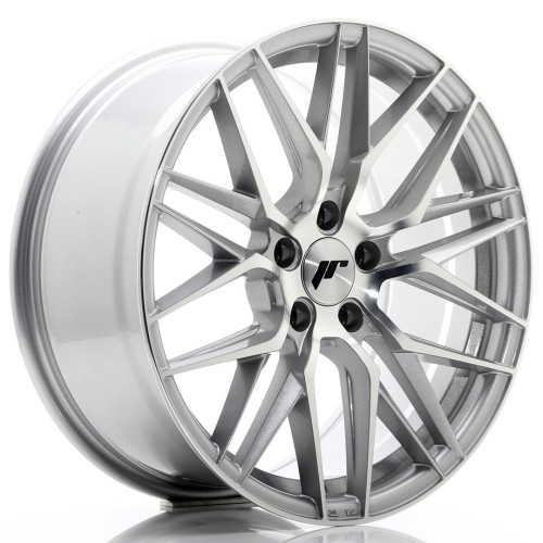 Cerchio in lega JR Wheels JR28 18x8,5 ET40 5x112 Silver Machined Face