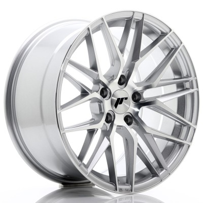 Cerchio in lega JR Wheels JR28 18x9,5 ET40 5x112 Silver Machined Face