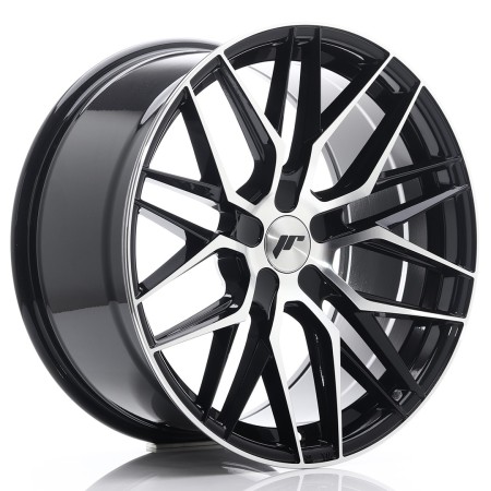 Cerchio in lega JR Wheels JR28 19x9,5 ET20-40 5H BLANK Gloss Black Machined Face