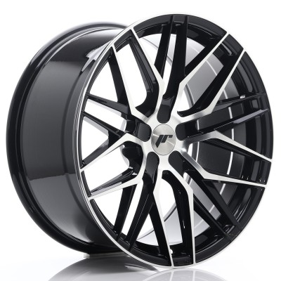 Cerchio in lega JR Wheels JR28 20x10 ET20-40 5H BLANK Gloss Black Machined Face