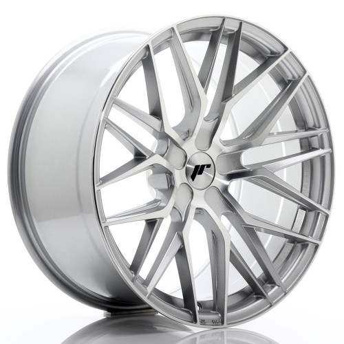 Cerchio in lega JR Wheels JR28 20x10 ET20-40 5H BLANK Silver Machined Face