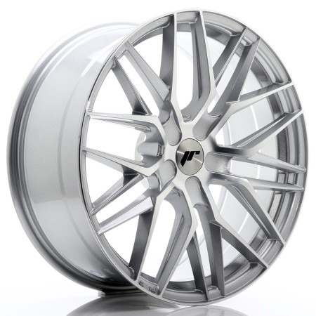 Cerchio in lega JR Wheels JR28 20x8,5 ET20-40 5H BLANK Silver Machined Face