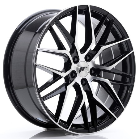 Cerchio in lega JR Wheels JR28 20x8,5 ET40 5x112 Gloss Black Machined Face