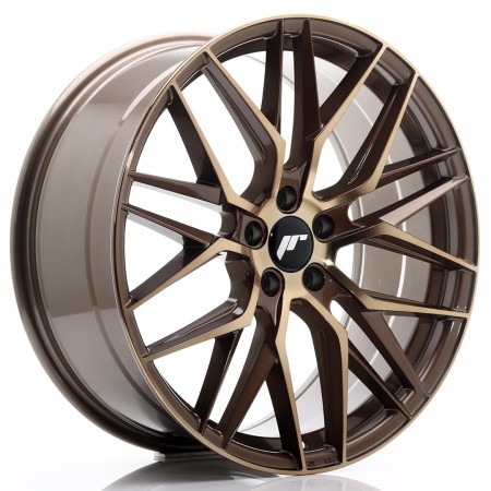 Cerchio in lega JR Wheels JR28 20x8,5 ET40 5x112 Platinum Bronze
