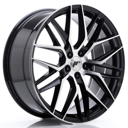 Cerchio in lega JR Wheels JR28 20x8,5 ET40 5x114,3 Gloss Black Machined Face