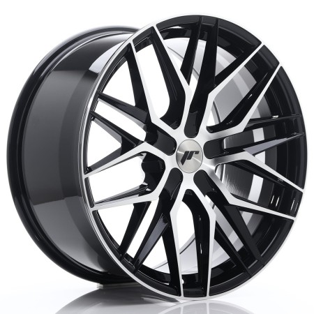 Cerchio in lega JR Wheels JR28 21x10,5 ET15-55 5H BLANK Gloss Black Machined Face