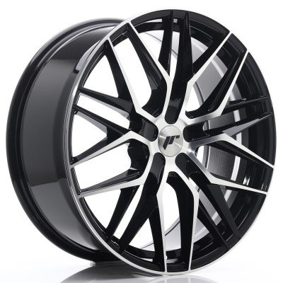 Cerchio in lega JR Wheels JR28 21x9 ET15-45 5H BLANK Gloss Black Machined Face