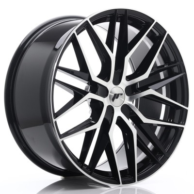 Cerchio in lega JR Wheels JR28 22x10,5 ET15-50 5H BLANK Gloss Black Machined Face