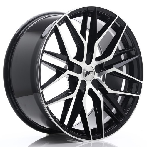 Cerchio in lega JR Wheels JR28 22x10,5 ET15-50 5H BLANK Gloss Black Machined Face