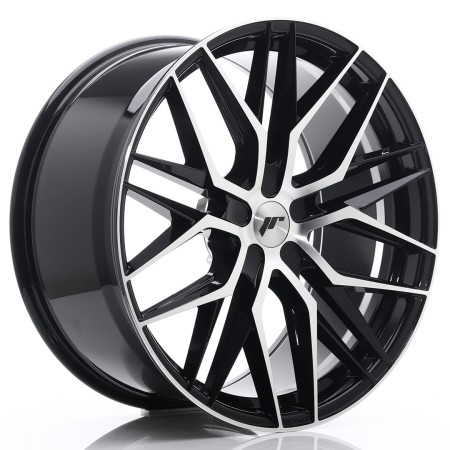 Cerchio in lega JR Wheels JR28 22x10,5 ET15-50 5H BLANK Gloss Black Machined Face