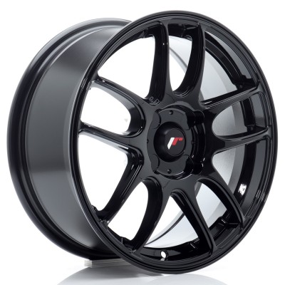 Cerchio in lega JR Wheels JR29 16x7 ET20-42 4H BLANK Gloss Black