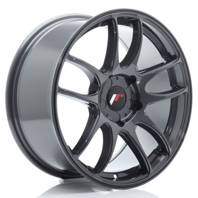 Cerchio in lega JR Wheels JR29 17x8 ET20-38 5H BLANK Hyper Gray