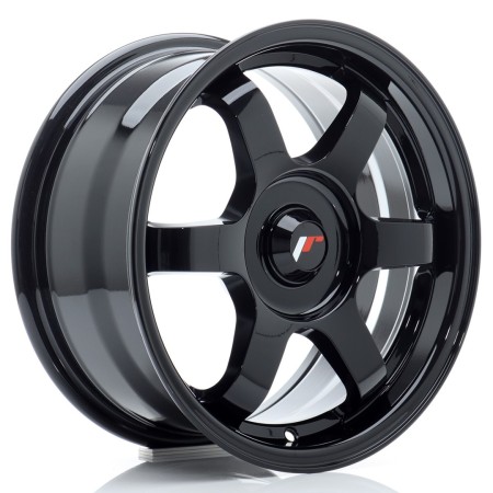 Cerchio in lega JR Wheels JR3 15x7 ET25-42 BLANK Gloss Black