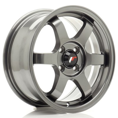 Cerchio in lega JR Wheels JR3 15x7 ET40 4x100 Gun Metal