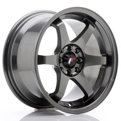 Cerchio in lega JR Wheels JR3 15x8 ET25 4x100/108 Gun Metal