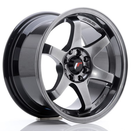 Cerchio in lega JR Wheels JR3 15x8 ET25 4x100/108 Hyper Black