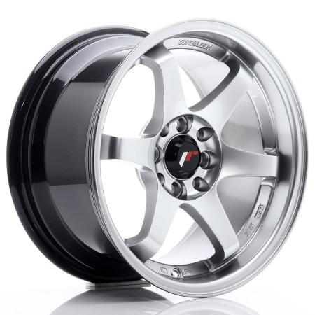 Cerchio in lega JR Wheels JR3 15x8 ET25 4x100/108 Hyper Silver