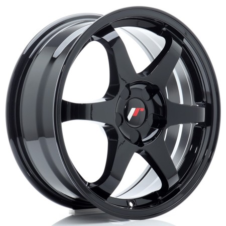 Cerchio in lega JR Wheels JR3 17x7 ET20-42 5H BLANK Gloss Black