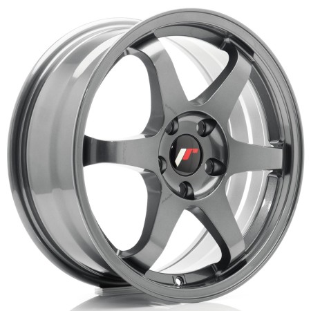 Cerchio in lega JR Wheels JR3 17x7 ET40 5x100 Gun Metal