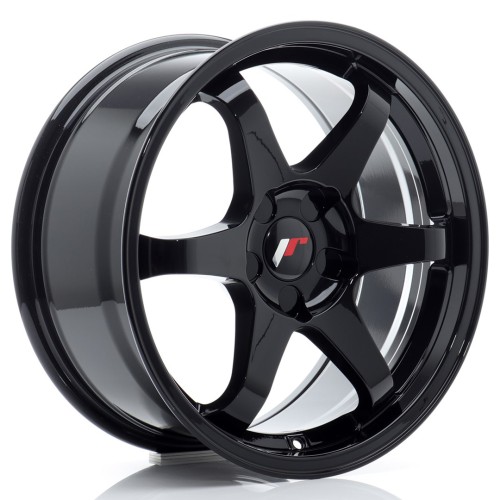 Cerchio in lega JR Wheels JR3 17x8 ET20-35 5H BLANK Gloss Black