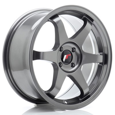 Cerchio in lega JR Wheels JR3 17x8 ET35 4x100 Gun Metal