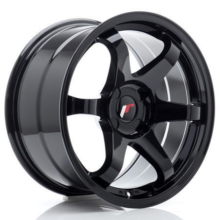 Cerchio in lega JR Wheels JR3 17x9 ET20-35 4H BLANK Gloss Black