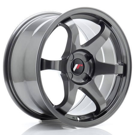 Cerchio in lega JR Wheels JR3 17x9 ET20-35 4H BLANK Gun Metal