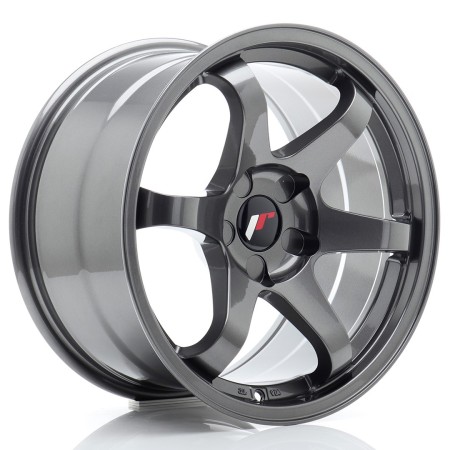 Cerchio in lega JR Wheels JR3 17x9 ET20-35 5H BLANK Gun Metal