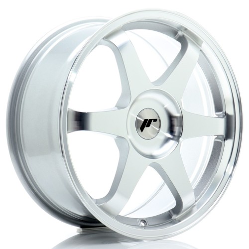 Cerchio in lega JR Wheels JR3 18x8 ET20-45 BLANK Silver Machined Face