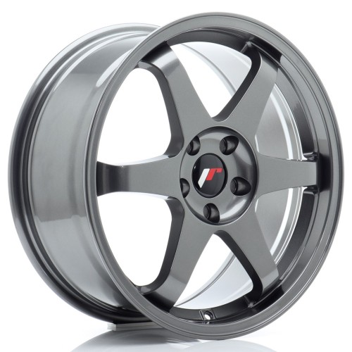 Cerchio in lega JR Wheels JR3 18x8 ET40 5x100 Gun Metal