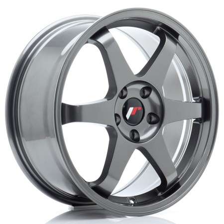 Cerchio in lega JR Wheels JR3 18x8 ET40 5x100 Gun Metal
