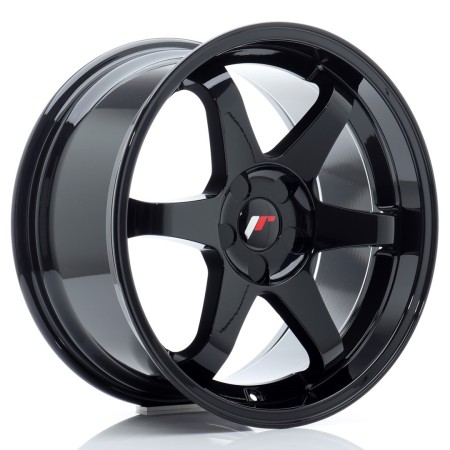 Cerchio in lega JR Wheels JR3 18x9 ET15-40 5H BLANK Gloss Black