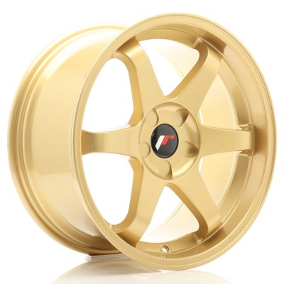 Cerchio in lega JR Wheels JR3 18x9 ET15-40 5H BLANK Gold