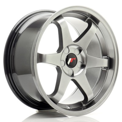 Cerchio in lega JR Wheels JR3 18x9 ET15-40 5H BLANK Hyper Black