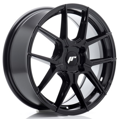 Cerchio in lega JR Wheels JR30 17x7 ET20-40 4H BLANK Gloss Black