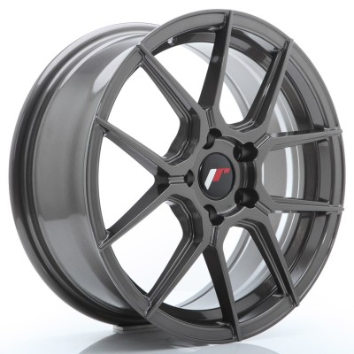 Cerchio in lega JR Wheels JR30 17x7 ET35 5x120 Hyper Gray