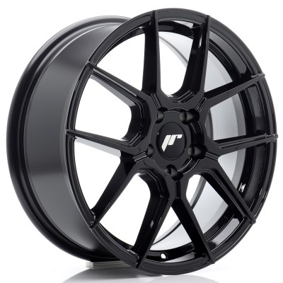 Cerchio in lega JR Wheels JR30 17x7 ET40 5x112 Gloss Black